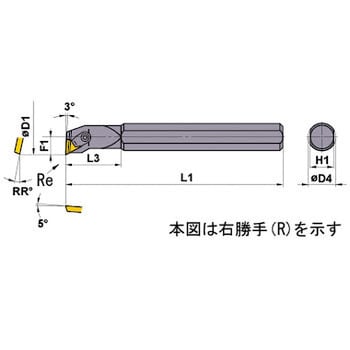 FCTU132L ホルダ 1本 三菱マテリアル 【通販サイトMonotaRO】