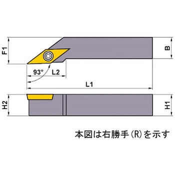 SVJCR1616H16 ホルダ 1本 三菱マテリアル 【通販サイトMonotaRO】