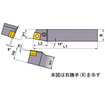 PSBNR1212F09 ホルダ 1本 三菱マテリアル 【通販サイトMonotaRO】