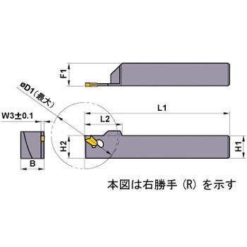 UGHL2525M3 ホルダ 1本 三菱マテリアル 【通販サイトMonotaRO】