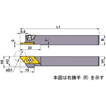 CTAHL1212-120 ホルダ 1本 三菱マテリアル 【通販サイトMonotaRO】