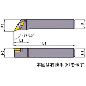 SVPCR2020K16 ホルダ 1本 三菱マテリアル 【通販サイトMonotaRO】