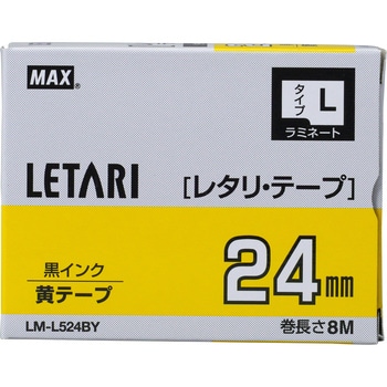 LM-L524BY ビーポップミニ用レタリテープ 1個 マックス 【通販サイト
