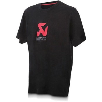 Tシャツ アクラポビッチロゴ BLK 801207 AKRAPOVIC (アクラポビッチ)