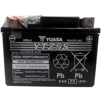 バッテリー 12V YTZ5S 台湾YUASA