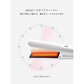 USBヘアアイロン CRECOTE