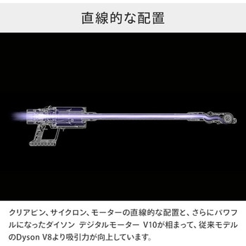 Dyson コードレス掃除機 サイクロンクリーナー V10 Fluffy ダイソン