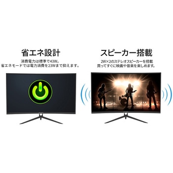液晶ディスプレイ 31.5型/3840×2160/HDMI×2、DP×1/ブラック/スピーカー有/2年保証 JAPANNEXT