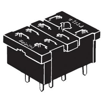 PT08-0 共用ソケット 角形ソケット PT(裏面接続) 1個 オムロン(omron