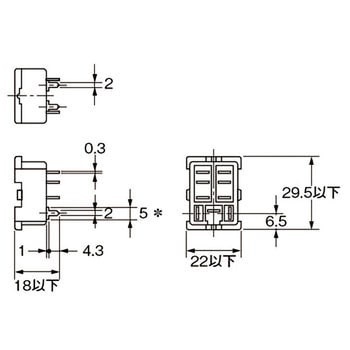 共用ソケット 角形ソケット PT(裏面接続) - omron(オムロン)