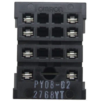 PY08-02 共用ソケット 角形ソケット PY(裏面接続) 1個 オムロン(omron