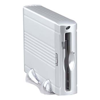 USB 2.0/1.1 外付型640MB MOユニット ロジテック 外付けMO