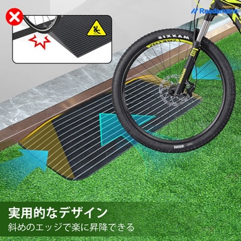 段差スロープ 段差解消 敷居 室内適用 Ruedamann