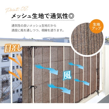 ベランダの目隠しシート アイメディア