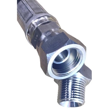 WH2106(3/8) ステンレス C+ニップル付 温水洗浄用ホース BRIDGESTONE(ブリヂストン)