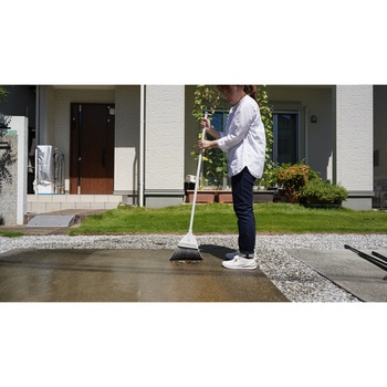 化繊ほうき 混穂長柄 アズマ工業