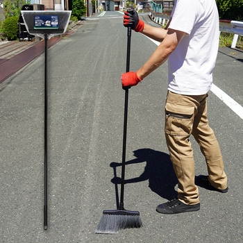 化繊現場ほうき長柄 アズマ工業