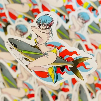 ジェイライク フィッシュアートステッカー J-LikeProduct(ジェイライクプロダクト)