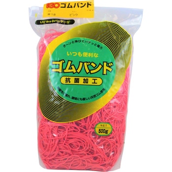 IGOゴムバンド#18 500g ピンク IGO