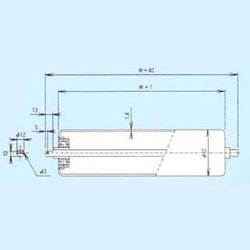 R-4214P スチール製ローラーコンベヤ 1台 マキテック 【通販サイト