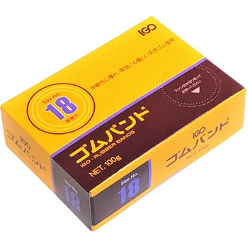IGOゴムバンド#18 100g アメ SM IGO