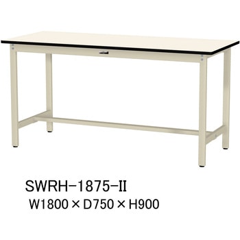 軽量作業台/耐荷重300kg_固定式H900_塩ビシート天板_ワークテーブル300シリーズ 山金工業