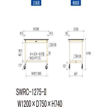 ワークテーブル 山金工業 汎用タイプ 【通販モノタロウ】