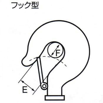 強力型滑車 一車スナッチ(ベケット付)