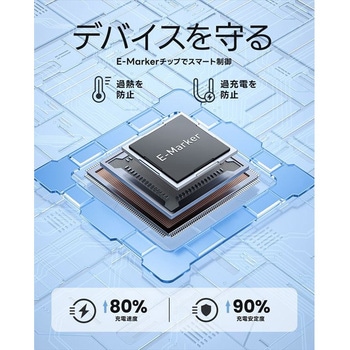 USB-C to Cシリコンケーブル 1m 最大140W 高速充電 MAGLINE AOHI(アオハイ)