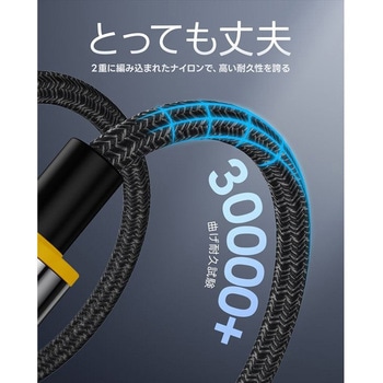 USB-C to Cケーブル 1.2m 最大140W 急速充電 LEDディスプレイ ナイロン MAGLINEPRO+ AOHI(アオハイ)