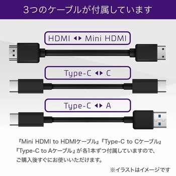 ワイヤレスでつながるタッチパネル式モバイル液晶モニター15.6インチ uniq(ユニーク)