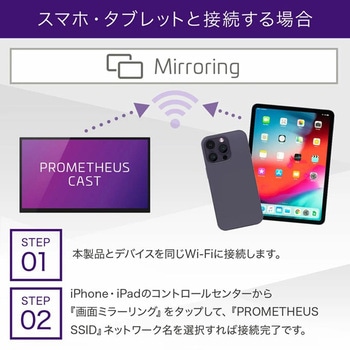 ワイヤレスでつながるタッチパネル式モバイル液晶モニター15.6インチ uniq(ユニーク)