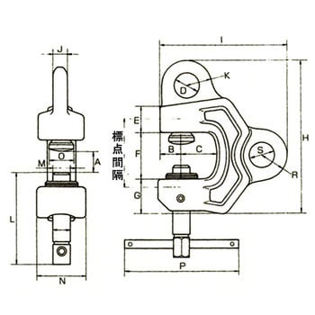 ☆品☆EAGLE CLAMP イーグル クランプ 全方向ねじ式クランプ SBB-1 1TON/1ton 計2点セット 70759