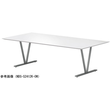 NDS-S2412K-OW �r�b�O�e�[�u�� �j�V�L�H�� �I�t�z���C�g�F ����720mm��2400mm���s1200mm  NDS-S2412K-OW 06395080