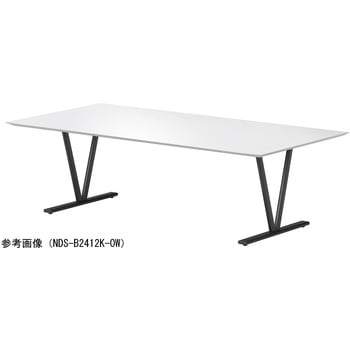 NDS-B2412K-OW �r�b�O�e�[�u�� �j�V�L�H�� �I�t�z���C�g�F ����720mm��2400mm���s1200mm  NDS-B2412K-OW 06395141