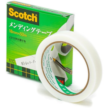 【新品】【5個セット】 3M Scotch スコッチ メンディングテープ 18mm×50m 3M-810-3-18X5