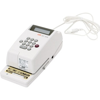 EC-310 電子チェックライター 1台 マックス 【通販サイトMonotaRO】