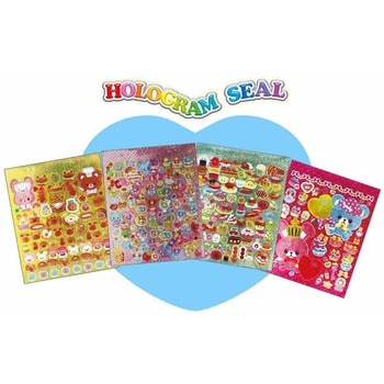 キランキランなシールがいっぱい!ハッピカワ! レモン