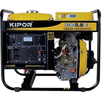 ディーゼルエンジン発電機 Kipor ディーゼルタイプ 通販モノタロウ Kde2 0e 50hz