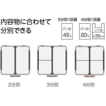 分別ストッカー V65R Richell(リッチェル)