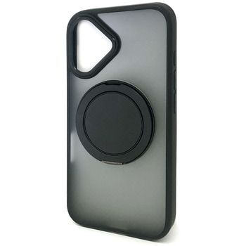 AC-P24-MRS BK iphone16用 Magsafe対応カチカチ回転リング