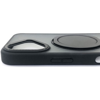 iphone16用 Magsafe対応カチカチ回転リングスタンドクリアケース エアージェイ
