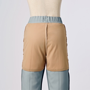 パンツ レディス 半ゴム uka scrub study