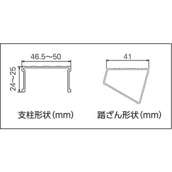 はしご兼用脚立 RC-c型 長谷川工業
