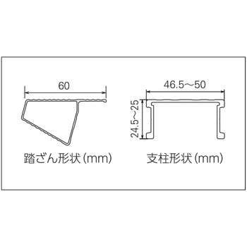 はしご兼用脚立 RYZ-d型 - 長谷川工業