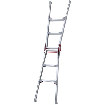 RYZ-09d はしご兼用脚立 RYZ-d 長谷川工業 天板高さ0.72～1.03m踏ざん