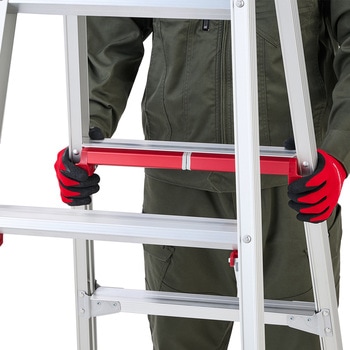 RYR-12a はしご兼用脚立 RYR-a型 長谷川工業 天板高さ1.02～1.33