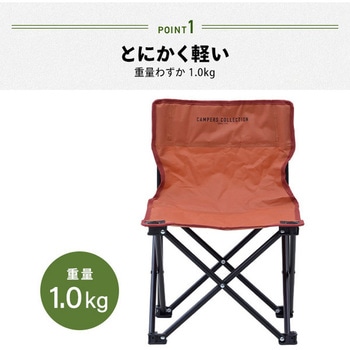 アウトドアチェア ミニ 収納ケース付き YAMAZEN(山善)