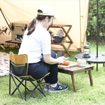 アウトドアチェア ミニ 収納ケース付き YAMAZEN(山善)