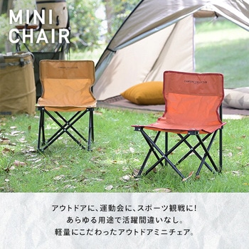 アウトドアチェア ミニ 収納ケース付き YAMAZEN(山善)